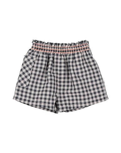 KENZO KIDS Shorts & Bermuda Navy blue 51% Polyester, 49% Cotton