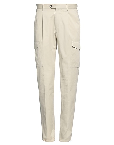 PT Torino Casual trouser Beige 95% Cotton, 3% Silk, 2% Elastane