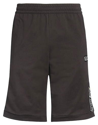 EA7 Shorts & Bermuda Dark brown 100% Cotton