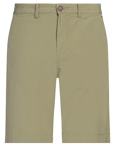 NAPAPIJRI Shorts & Bermuda Military green 100% Cotton