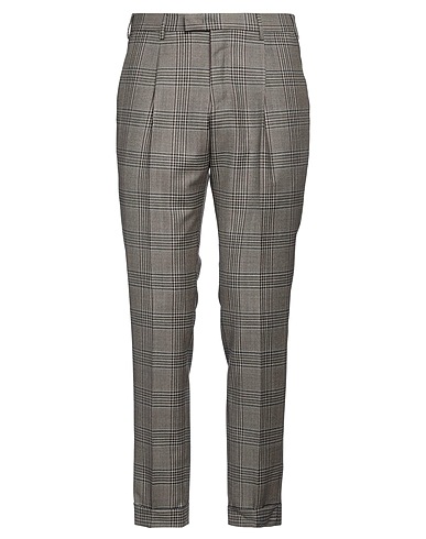 PT Torino Casual trouser Brown 100% Super 100s Wool