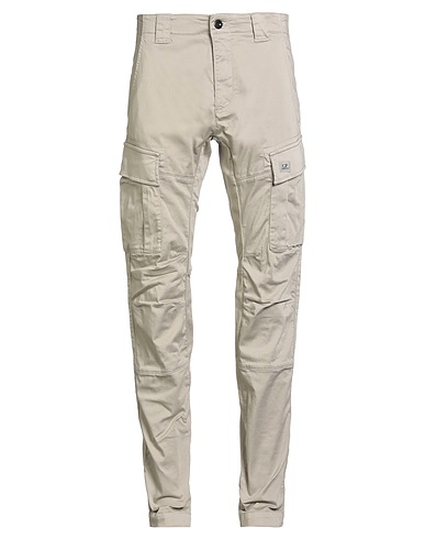 C.P. COMPANY Casual pants Grey 98% Cotton, 2% Elastane