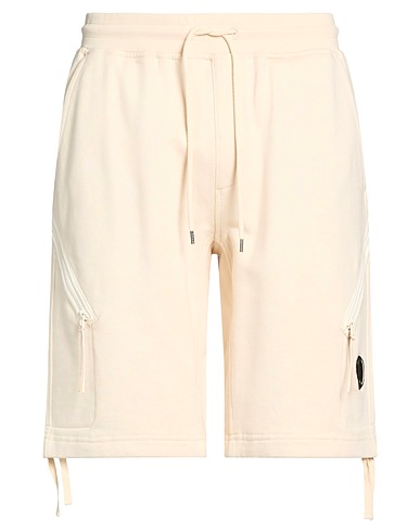 C.P. COMPANY Shorts de sport BEIGE 100% Coton