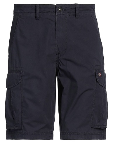 NAPAPIJRI Shorts & Bermuda Midnight blue 100% Cotton