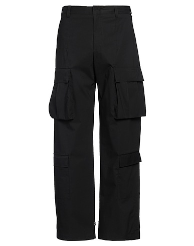 PT Torino Casual trouser Black 55% Cotton, 39% Polyamide, 6% Elastane