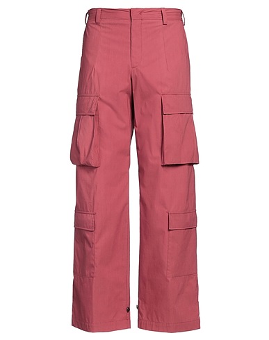 PT Torino Casual trouser Burgundy 55% Cotton, 39% Polyamide, 6% Elastane