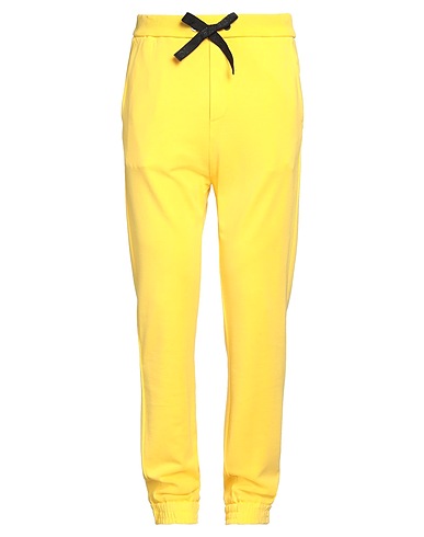 ICEBERG Casual trouser Yellow 86% Viscose, 11% Polyamide, 3% Elastane