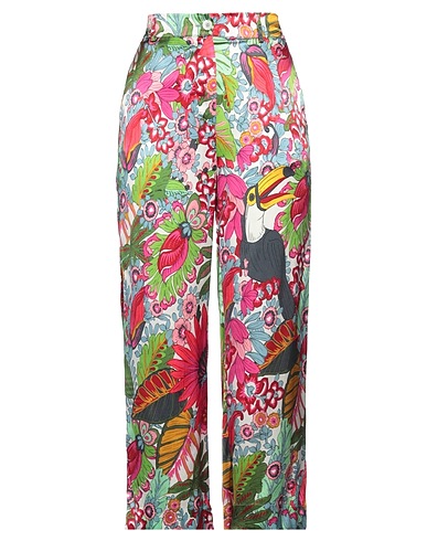 SHIRTAPORTER Casual trouser Pink 96% Silk, 4% Elastane