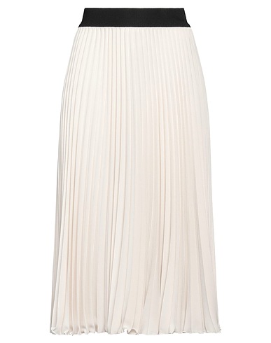 SHIRTAPORTER Midi skirt Beige 100% Polyester