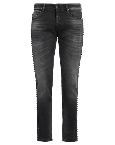 PT Torino Denim trousers Black 98% Cotton, 2% Elastane