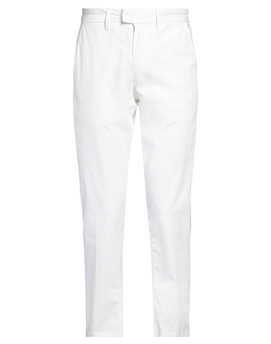 DONDUP Casual trouser White 95% Cotton, 5% Elastane