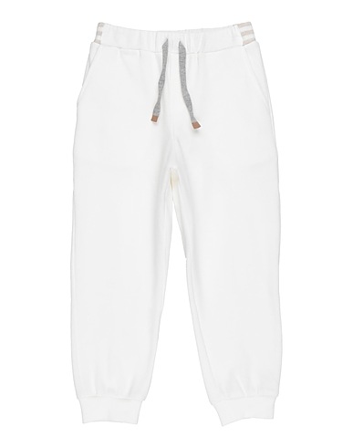 ELEVENTY Pantalone Bianco 98% Cotone, 2% Poliammide, Elastan