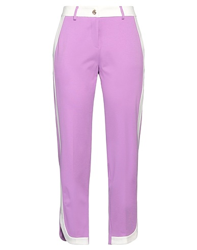 GAëLLE Paris Casual trouser Mauve 65% Viscose, 30% Polyamide, 5% Elastane
