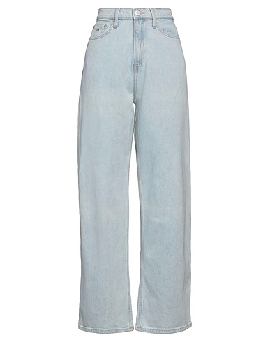 TOMMY JEANS Denim pants Blue 99% Cotton, 1% Elastane