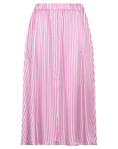 SHIRTAPORTER Midi skirt 70% Viscose, 30% Silk