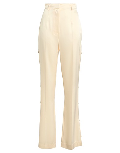 NANUSHKA Casual pants AVORIO 81% Acetate, 19% Polyester
