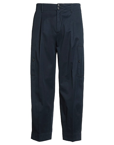 PT Torino Casual pants Navy 100% Cotton