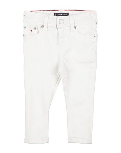 TOMMY HILFIGER Hosen Weiß 99% Baumwolle, 1% Elastan