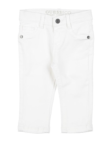 GUESS Pantaloni jeans Bianco 97% Cotone, 3% Elastan