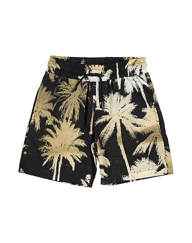 MSGM Shorts & Bermuda Black 100% Cotton