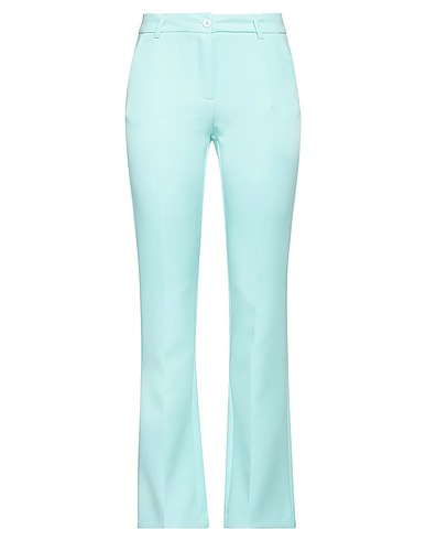 ANYKEY Pantalone Turchese 89% Poliestere, 11% Elastan