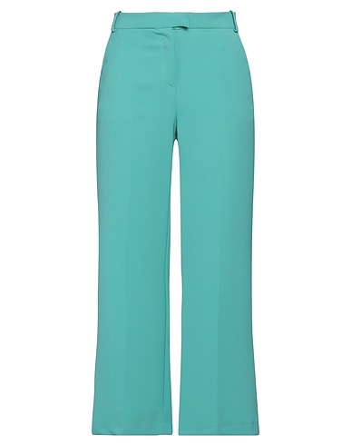 KAOS Casual pants Turquoise 91% Polyester, 9% Elastane