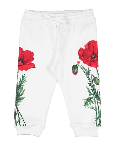 DOLCE&GABBANA Hosen Elfenbein 100% Baumwolle