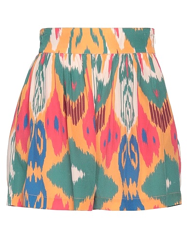 VANESSA BRUNO Shorts & Bermudas Dunkelgrün 100% Seide