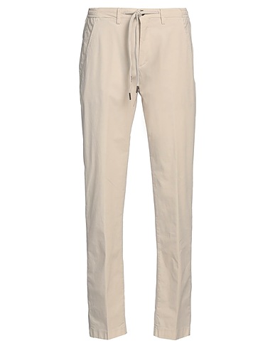 BRIGLIA 1949 Casual trouser Beige 97% Cotton, 3% Elastane