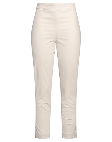 BRUNELLO CUCINELLI Casual pants Ivory 97% Cotton, 3% Elastane
