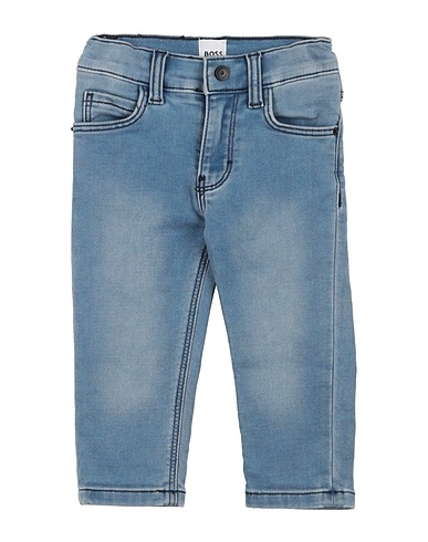BOSS Casual trouser Blue 55% Cotton, 25% Lyocell, 18% Polyester, 2% Elastane