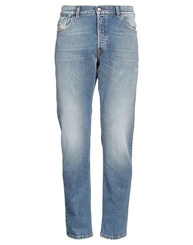 DIESEL Denim pants Blue 79% Cotton, 20% Hemp, 1% Elastane