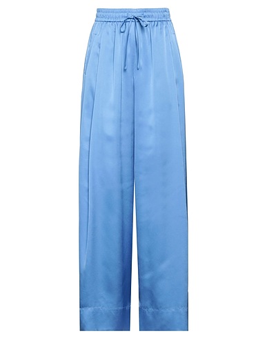 ESSENTIEL ANTWERP Casual pants Sky blue 58% Recycled polyester, 42% Polyester