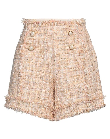 ANNA SIRICO COUTURE Shorts & Bermuda Beige 100% Poliestere