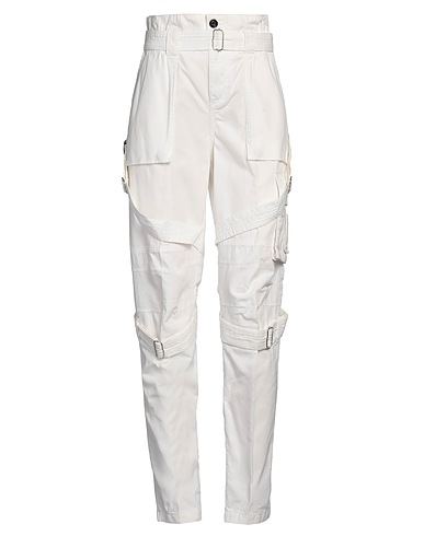 DIESEL Denim trousers Off white 100% Cotton