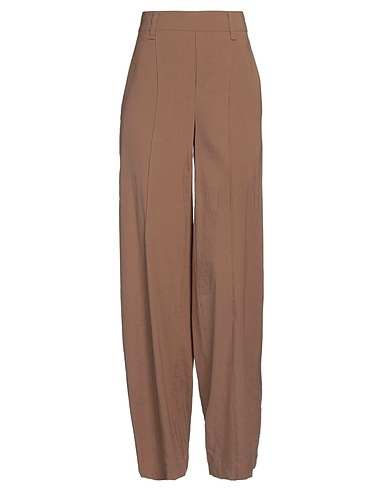 VINCE. Casual trouser Khaki 58% Linen, 39% Rayon, 3% Elastane