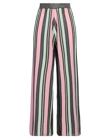 WHITE WISE Pantalone Rosa 65% Viscosa, 35% Nylon