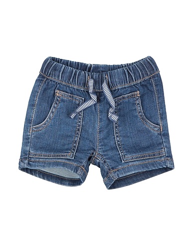MINIBANDA by SARABANDA Denim trousers Blue 99% Cotton, 1% Recycled elastane
