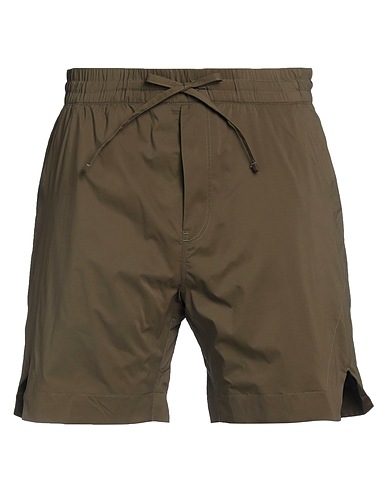 CANADA GOOSE Shorts & Bermuda Dark green 100% Polyamide