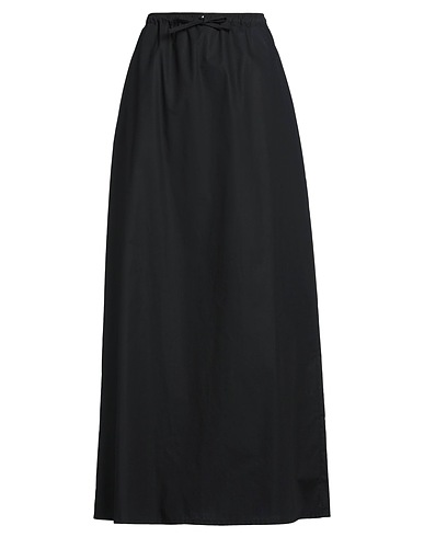 KOSTUMNº1 GENYAL! Maxi Skirts Black 68% Cotton, 30% Nylon, 2% Elastane
