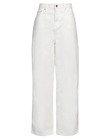 PURPLE Pantaloni jeans Bianco 100% Cotone