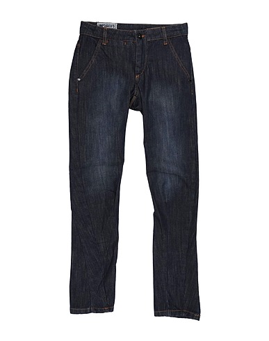 IMPS&ELFS Denim trousers Blue 100% Cotton