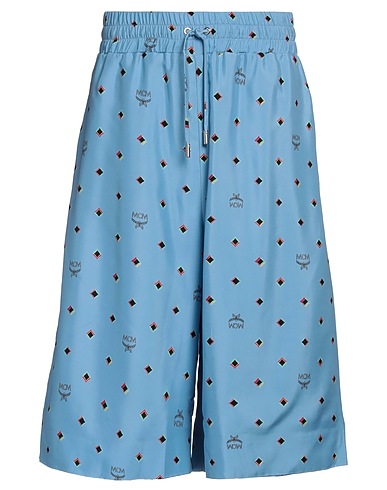 MCM Shorts & Bermuda Sky blue 100% Viscose