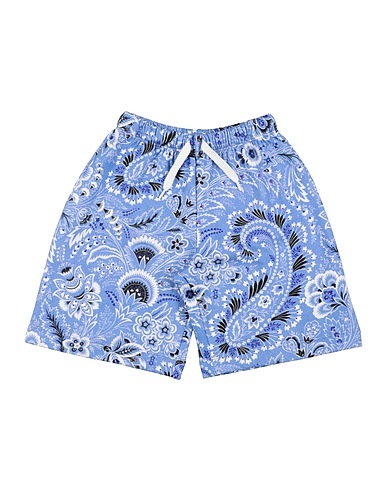 ETRO Shorts & Bermuda Light blue 92% Cotton, 8% Polyamide