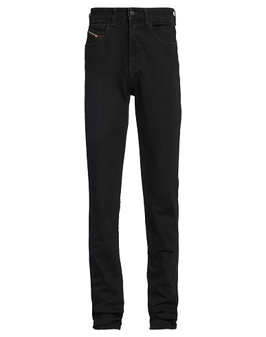 DIESEL Denim trousers Black 99% Cotton, 1% Eco Polyester