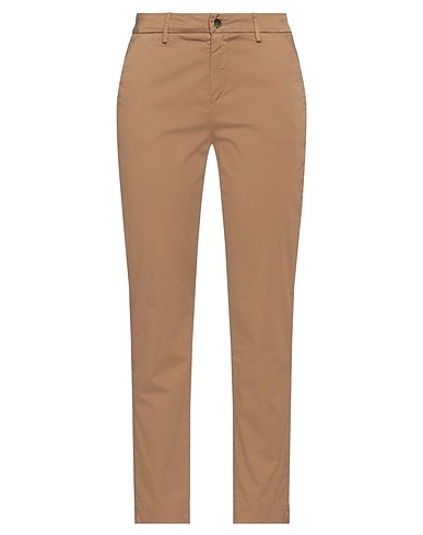 KAOS Casual trouser Camel 96% Cotton, 4% Elastane