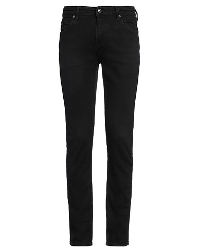 JUST CAVALLI Denim pants Black 99% Cotton, 1% Elastane