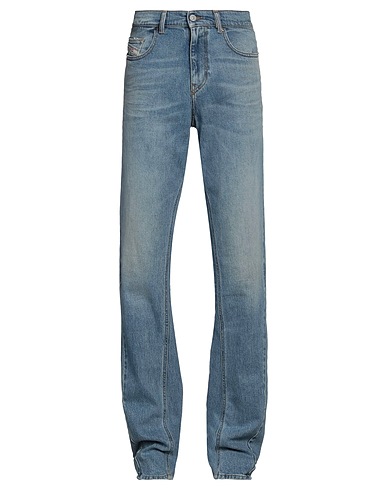 DIESEL Denim pants Blue 79% Cotton, 20% Hemp, 1% Elastane