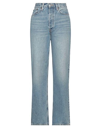 RE/DONE Denim trousers Blue 100% Organic cotton