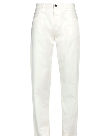 EMPORIO ARMANI パンツ ホワイト コットン 100%